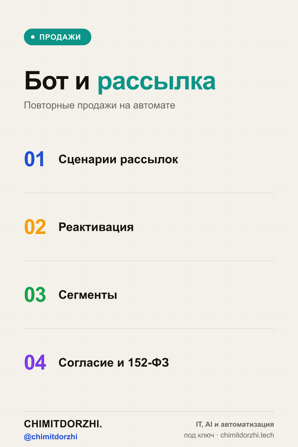 Инфографика: Связка бот + рассылка в MAX: повторные продажи на автомате